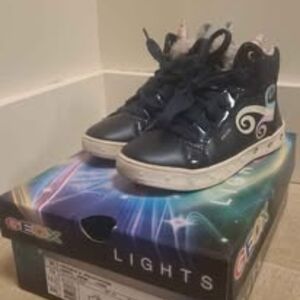Geox Kids' 12 Unicorn Light-Up Sneakers